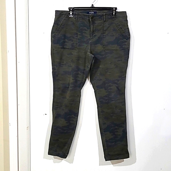 Chaps Denim Camophlage Pants - Picture 1 of 6